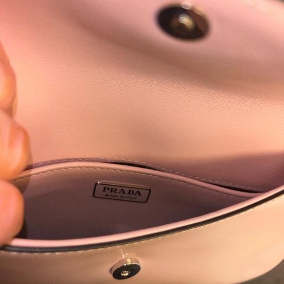 Prada Brushed Alabaster Cleo Bag Pink - Picture 8 of 11